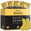 Maskiss 24k Gold Under Eye Patches (50 Pairs), eye mask, Collagen Skin Care Products, Eye Patches for Puffy Eyes, eye masks for dark circles and puffiness