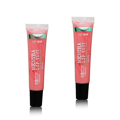 2 Pack Mentha Lip Tint - Pink Mint -Formula No 1644 - New Packaging