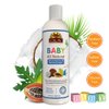 OKAY All Natural Baby Shampoo&Body Wash with Organic Ingredients Helps Gently Cleanse,Nourish,and Soften Baby's Skin And Hair Sulfate,Silicone,Paraben Free For All Skin&Hair Types Made in USA 12 oz
