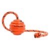 PlayfulSpirit Durable Natural Rubber Ball on a Rope - Perfect Dog Training, Exercise and Reward Tool - Medium Size Dog Toy for Fetch, Catch, Throw and Tug War Plays – Happy Playtime Guaranteed