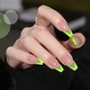 GAOY Neon Green Gel Nail Polish, 16ml Soak Off Gel Polish, UV Light Cure for Nail Art DIY Manicure at Home, 2278 Neon Green