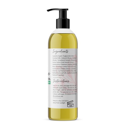 Planet Eden Vanilla Cake Hydrating Cleansing Oil - Natural Hydration - Gentle Oil Based Cleanser with MCT, Jojoba, Rosehip and Vanilla Oil - Does not strip or dry out skin - Leaves Skin Ultra Soft -