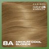 Clairol Natural Instincts Demi-Permanent Hair Dye, 8A Medium Cool Blonde Hair Color, Pack of 1