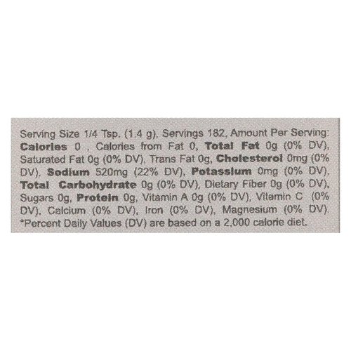 Himalania Coarse Pink Salt, 9 Ounce Glass Jar - 6 per case.