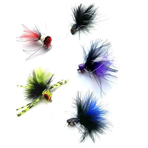 Kat Fly Cat Wand Refill Teaser Toy - Interactive Cat Wand Toy Attachments for Indoor Cat and Kitten - Cat Toy with Real Feather Best Cat Toys for Bored Cats, Cat Teaser Toy - Bug (Black)