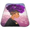 Black Woman Barber Cape Haircut Capes Salon Hair Cutting Capes Personalized Apron Hairstylist Hairdressing Cape 55 X 66 in