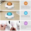 UFO Interactive Cat Toy, Ambush Electronic Cat Toy with Rotating Feather, Automatic Cat Toys Fun Smart Teaser Toy, Exercise Entertainment for Indoor Cats Kitty Catching Training Hunting, Auto On/Off