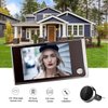 3.5 inch Digital Doorbell LCD 120 Degree Eye Electronic Peephole Doorbell Color IR Camera Door Viewer Powered by 4Pcsx AAA Batteries(not Included)