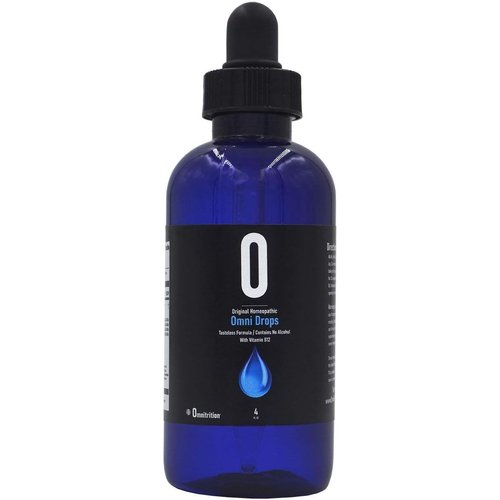 Omni Drops Diet Drops with Vitamin B12 - 4 oz with Program Guide