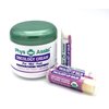 Oncology Cream 4 oz plus 3 Pack Lip Balm. Hydrating to Stressed Skin Undergoing Chemo or Radiation. Skin Therapy. Made with Botanicals.