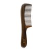 TAN MUJIANG Hair Comb Natural Wood Anti-static (Butterfly & Lotus)