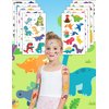 288 Pieces Dinosaur Temporary Tattoos Themed Birthday Party Favors Supplies Decorations, Dinosaur Tattoo Stickers Gifts for Game Prizes Reward