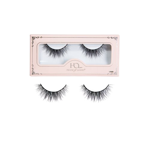 House of Lashes Boudoir Lite - Comfortable Fake Eyelashes for Bold Full Volume look, Easy and Reusable Faux Mink Lashes for All Eye Shapes