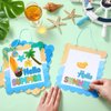 Suzile 30 Pcs Fall Crafts for Kids Thanksgiving Hello Fall Sign Craft Kit Hanging Fall Arts and Crafts Bulk Fall Themed DIY Crafts for Kids Fun Holiday Game Activities Classroom Decorations(Summer)