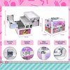 LOL Surprise! Townley Girl Train Case Cosmetic Makeup Set Includes Lip Gloss, Eye Shimmer, Nail Polish, Hair Accessories & more! for Kids Girls, Ages 3+ perfect for Parties, Sleepovers & Makeovers