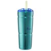 BUBBA BRANDS Envy S Vacuum-Insulated Stainless Steel Tumbler with Lid and Straw, 24oz Reusable Iced Coffee or Water Cup, BPA-Free Travel Tumbler, Island Teal