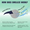 SMELLEZE Dead Animal Odor Eliminator for Strong Odor Removal - Eliminate Dead Rodent & Wildlife Smell - Safe Indoor & Outdoor Use, Natural Odor Remover, Fresh & Effective - 1 Pouch.