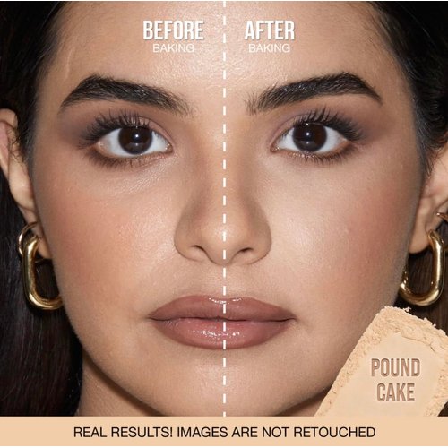 HUDA BEAUTY Easy Bake and Snatch Pressed Talc-Free Brightening and Setting Powder Poundcake