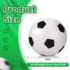 Civaner 20 Pieces Mini Soccer Ball Bulk 4 Inches Inflatable Soccer Balls for Kids Toddlers Small Bouncy Toys Balls for Kids Sports Game Party Supplies(Soccer Style)