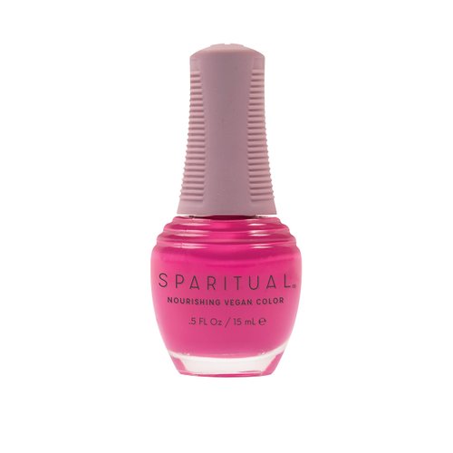 SpaRitual Nourishing Vegan Nail Color | Engaged 0.5 fl oz | One-Step Nail Polish Formula