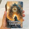Elemental Energies Oracle Tarot Cards, Oracle Cards and Tarot Cards for Beginners, Oracle Cards Deck, This deck covers the elements of fire, earth, water, and air, Helping to discover, guide, Change