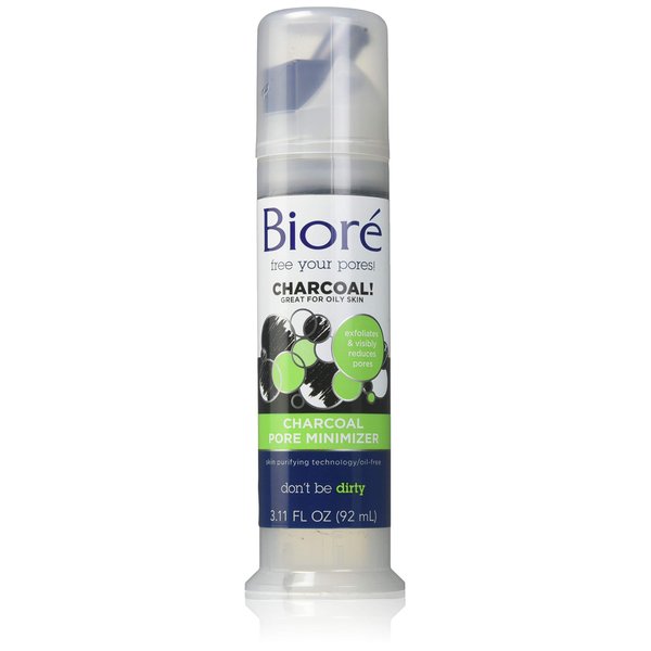 Biore Charcoal Pore Minimizer, 3.11 Ounce (2 Pack)