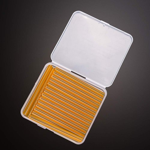 16PCS Hair Extensions Keratin Glue Sticks Professional Hair Adhesive Keratin Glue Sticks Hot Melt Glue Stick Hair Adhesive Sticks Dent Puller Glue Sticks(16 Pcs, Yellow)