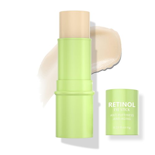 Retinol Eye Cream Brightening Eye Stick Anti-aging Eye Cream for Dark Circles and Puffiness Dark ...