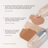 Halo east Small Milk Bottle Foundation Cream - Lightweight, Sheer, Hydrating, Concealing, Contouring and Sunscreen BB Cream (03#WHEATEN)