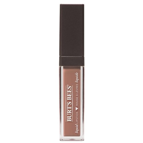 Burt's Bees 100% Natural Glossy Liquid Lipstick, Niagara Nude, 1 Tube