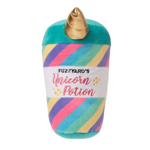 Fuzzyard Unicorn Potion Magical Brew Plush Dog Toy