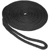 SeaSense Pre-Spliced Double Braid MFP Dock Line, 1/2-Inch x 25-Feet, Black