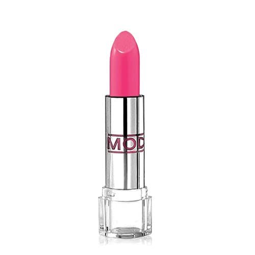 MODE Lustre Lipstick Hot Watermelon Pink Cream 83, Hydrating Creamy Pigment Rich Lip Color, Moisturizing Sweet Almond, Cherry, Avocado Natural Skincare Fruit Oils, Organic Shea Butter