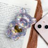 Green Mobile Phone Finger Holder Mobile Phone Cartoon Foldable Epoxy Sequins 3D Cute Bear Shaped Phone Grip Tok Folding Bracket for Desktop Mobile Phone Cell Phones and Accessories Cell Phone Grips