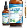 Lysine Supplement for Cat, Immune Support for Cats, with L-Lysine HCI, Niacinamide, L-Taurine, Folic Acid, Vitamins, Runny Nose, Sneezing & Allergy Relief, Respiratory Health, Eye Function Supplement