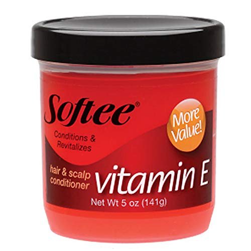 Softee Vitamin E Hair & Scalp Conditioner 5 Oz,Pack of 24