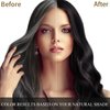 Ivnil Meidu Black Hair Dye Shampoo 3 in 1 for Gray Coverage Hair Color Shampoo for Women & Men Instant Herbal Natural Plant Hair Dye Shampoo Champu Para Canas Mujer