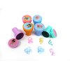 TINYMILLS 24 Pcs Rainbow Mermaid Stampers for Kids Birthday Party Goody Bag Filler Pinata Filler Mermaid Party Supplies Classroom Rewards Carnival Giveaways