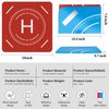FPVtosky Nighttime Reflective Drone Landing Pad, Fast-fold Double Sided Waterproof Landig Pad Weighted for DJI Mini 5 Pro/ 4/3 Pro/Mini 4k / Mavic 4 / Air 3s/ Avata 2/ Neo/Flip