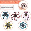 16 Packs Funny Sensory Fidget Toys,Deformable Chain DIY Robot Spinners Fingertip Stress Relief Gyro Toy Birthday Gifts Goodie Bag Easter Basket Stuffers Classroom Prizes Party Favors for Kids Adults