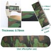 ZUEXT 9" x 33" Camo Skateboard Grip Tape Sheets 2 Pack, Bubble Free Waterproof Green Camouflage Scooter Grip Tape, Longboard Griptape, Sandpaper for Rollerboard Stairs Pedal Wheelchair Steps(84x23cm)