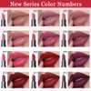 6 Pcs Brown Nude Pink Purple Red Lipstick Matte Sets,Light to Dark Velvet Lipstick for Women Long Lasting Waterproof 24 Hours Lip Stick Lip Stain Makeup Gift Sets,labiales mate 24 horas originales