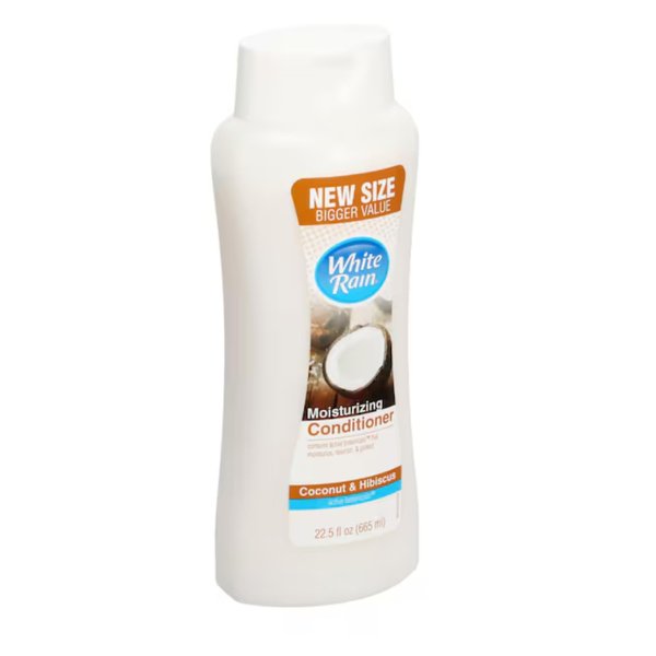 New size bigger value white Rain moisturizing conditioner