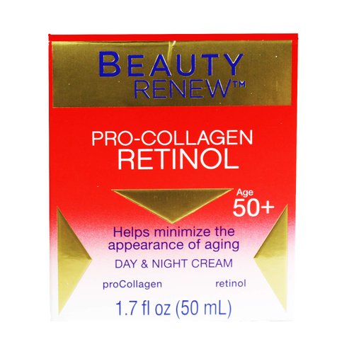 Beauty Renew Pro-Collagen Retinol Day and Night Cream Age 50+ (1 floz)