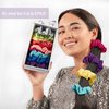 Scunci by Conair Gift Set, Gift Box Under $20, Includes 10 Scrunchies in Bright Rainbow Colors