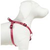 Guardian Gear Nylon 2-Step Dog Harness, Fits Chests 9" to 15", Flamingo Pink