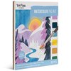 Brea Reese: Watercolor Painting Pad - Winter Wonderland - Compact Paint Palette, 8 Holiday Themed Pages & 4 Blank Sheets, Festive Adult Art Activity