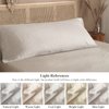 HYPREST 100% French Linen Body Pillow Cover, 20x54 Body Pillow Cover Cooling, Super Soft Breathable Moisture-Absorbing Stone Washed Flax Linen Pillowcase for Body Pillow, Envelope Design