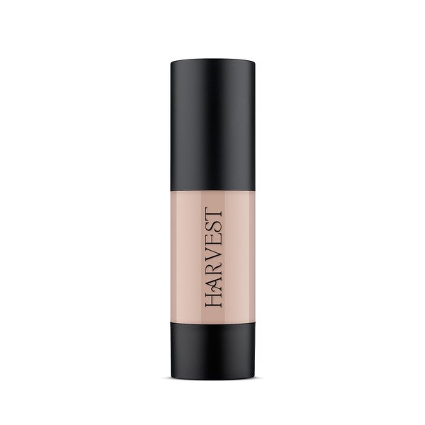Harvest Natural Beauty - Perfecting Organic Liquid Foundation - Color Adjusting and Nourishing - 100% Natural and Certified Organic - Non-Toxic, Vegan and Cruelty Free (Porcelain)