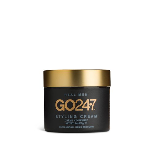 GO247 Styling Cream - Medium Hold, Matte Finish, 2 Oz